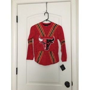 BULLS Legendary Status Long Sleeve T-shirt Boys Size XL